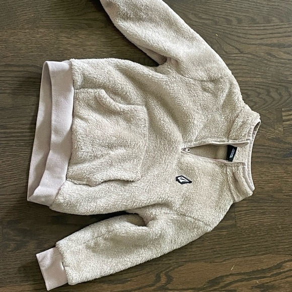 Volcom Cream Fleece Half-Zip Pullover - Picture 1 of 3
